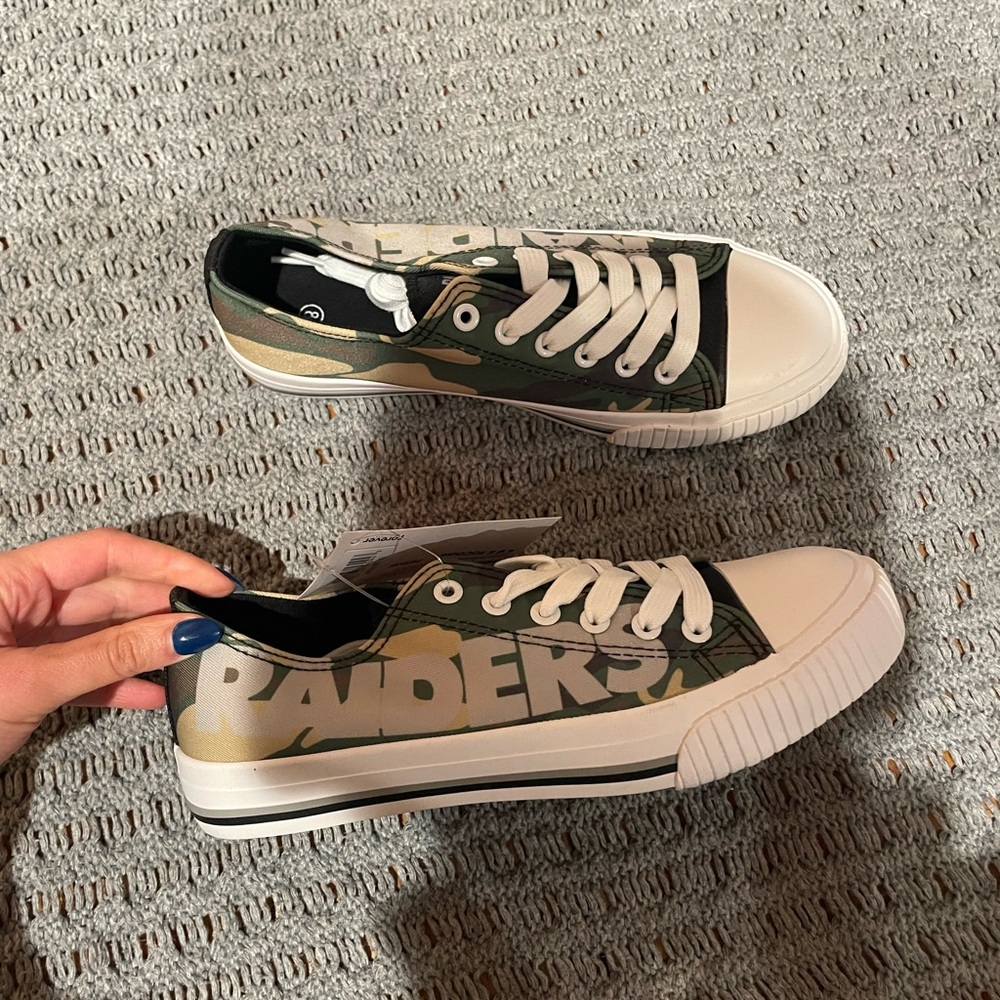 FOCO Camo Raiders Sneakers
